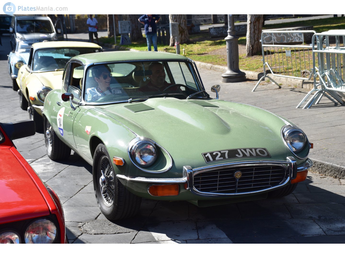 127JWO, Jaguar E-Type 