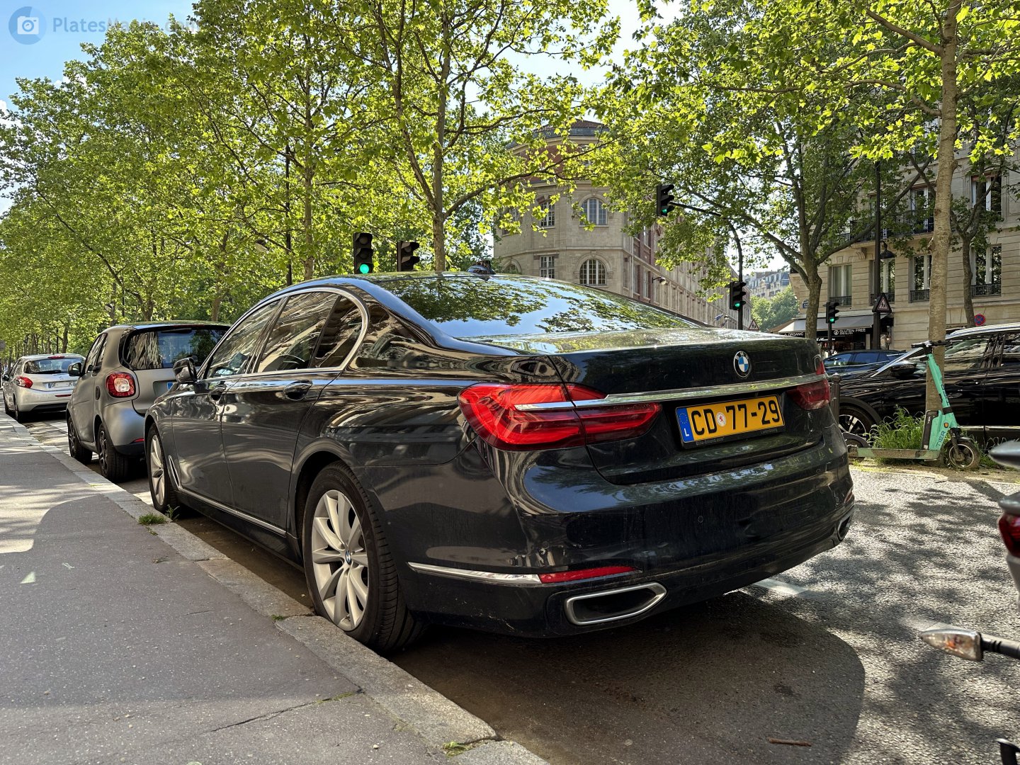 CD 77-29, BMW 7 Series 6th gen (G11/G12), 2015–2019