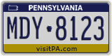 Pennsylvania, ABC-1234