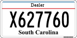 South Carolina, Dealer (X123456)