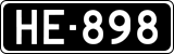 License plate of Finland, Oldtimers