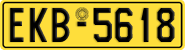 License plate of Greece, Trucks