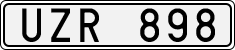 License plate of Sweden, Regular plates