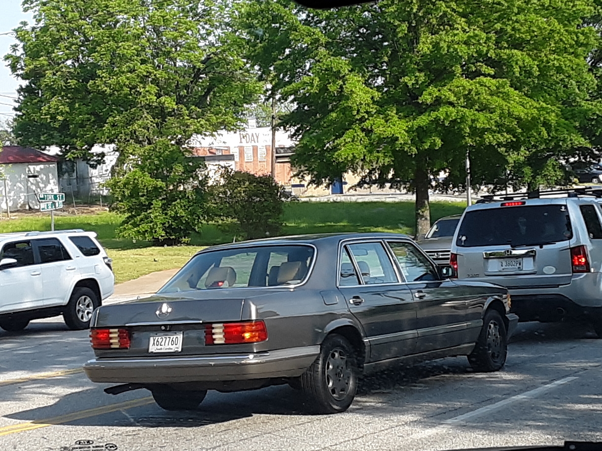 X627760, Mercedes-Benz S-Klasse 4th gen Sedan (W126/V126), 1979–1991