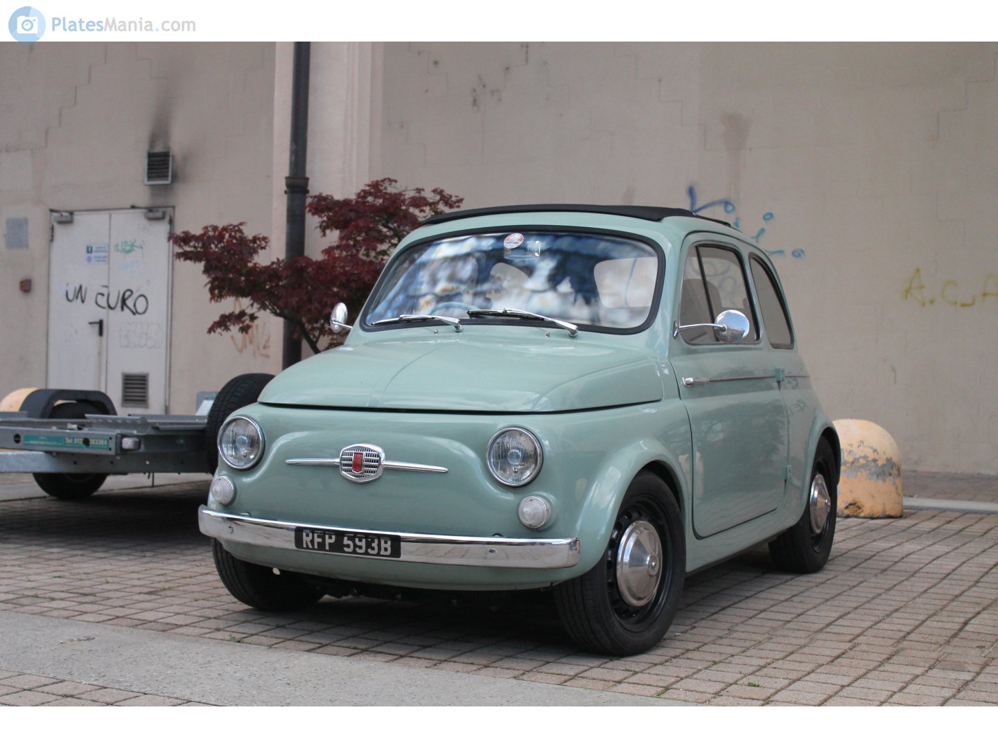 RFP593B, FIAT 500 1st gen 500D (110), 1960–1965