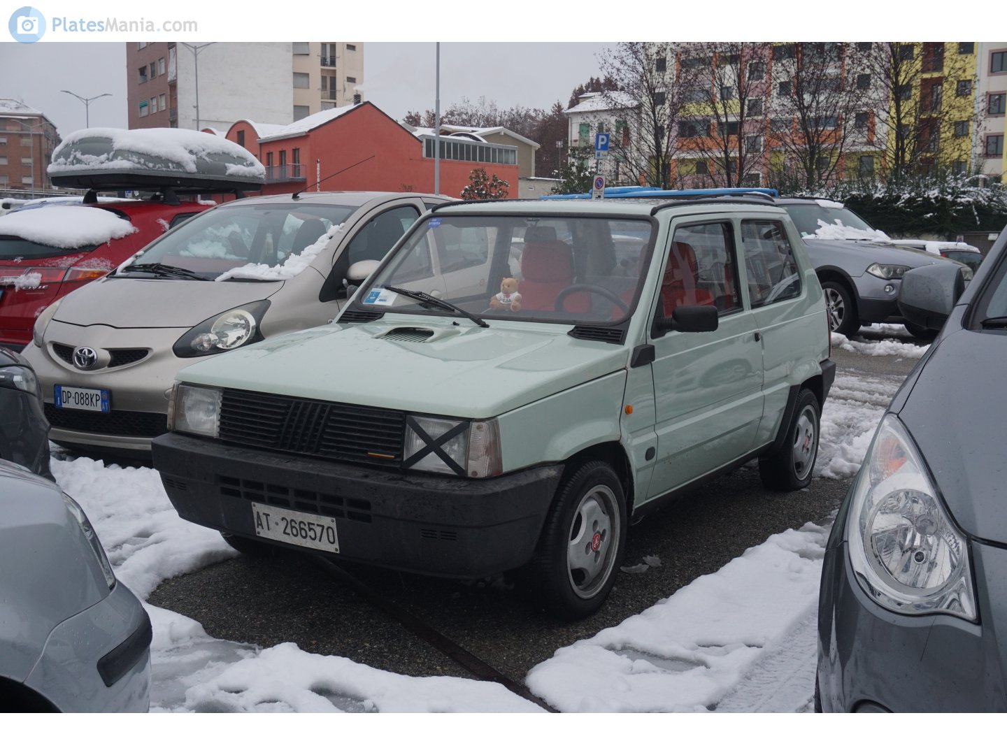 AT 266570, FIAT Panda 1st gen (141A/153A), facelift, 1986–2003