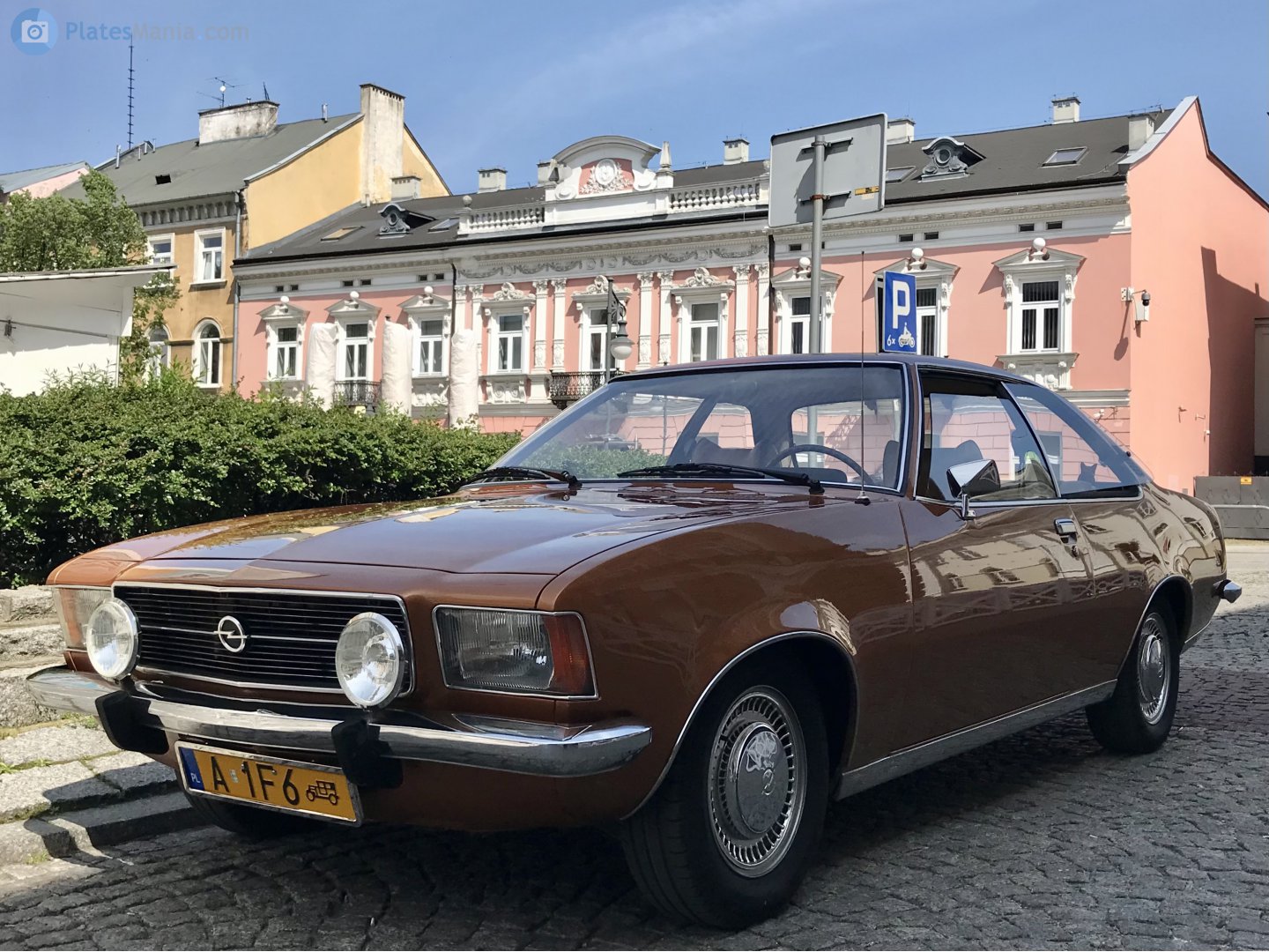 A 1F6, Opel Rekord 4th gen Coupé (D), 1972–1977