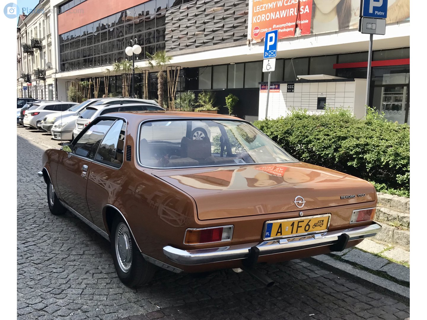 A 1F6, Opel Rekord 4th gen Coupé (D), 1972–1977