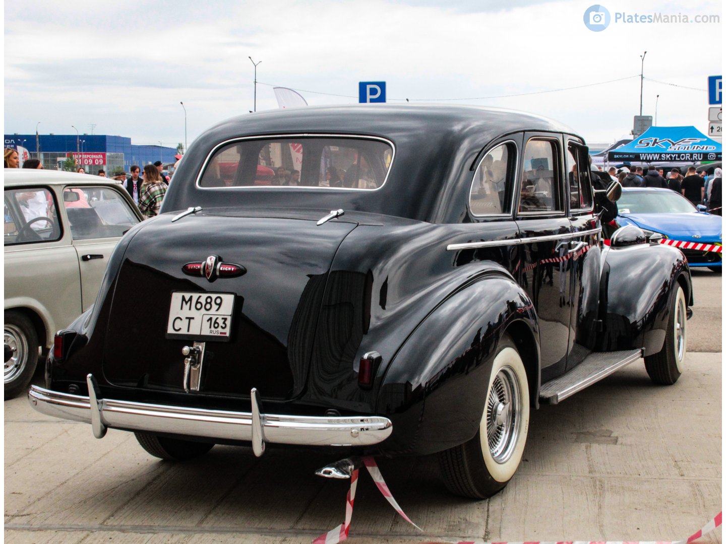 м 689 ст 163, Buick Century 1st gen 4-door Sedan (61; B-body), 3rd facelift, 1938–1939