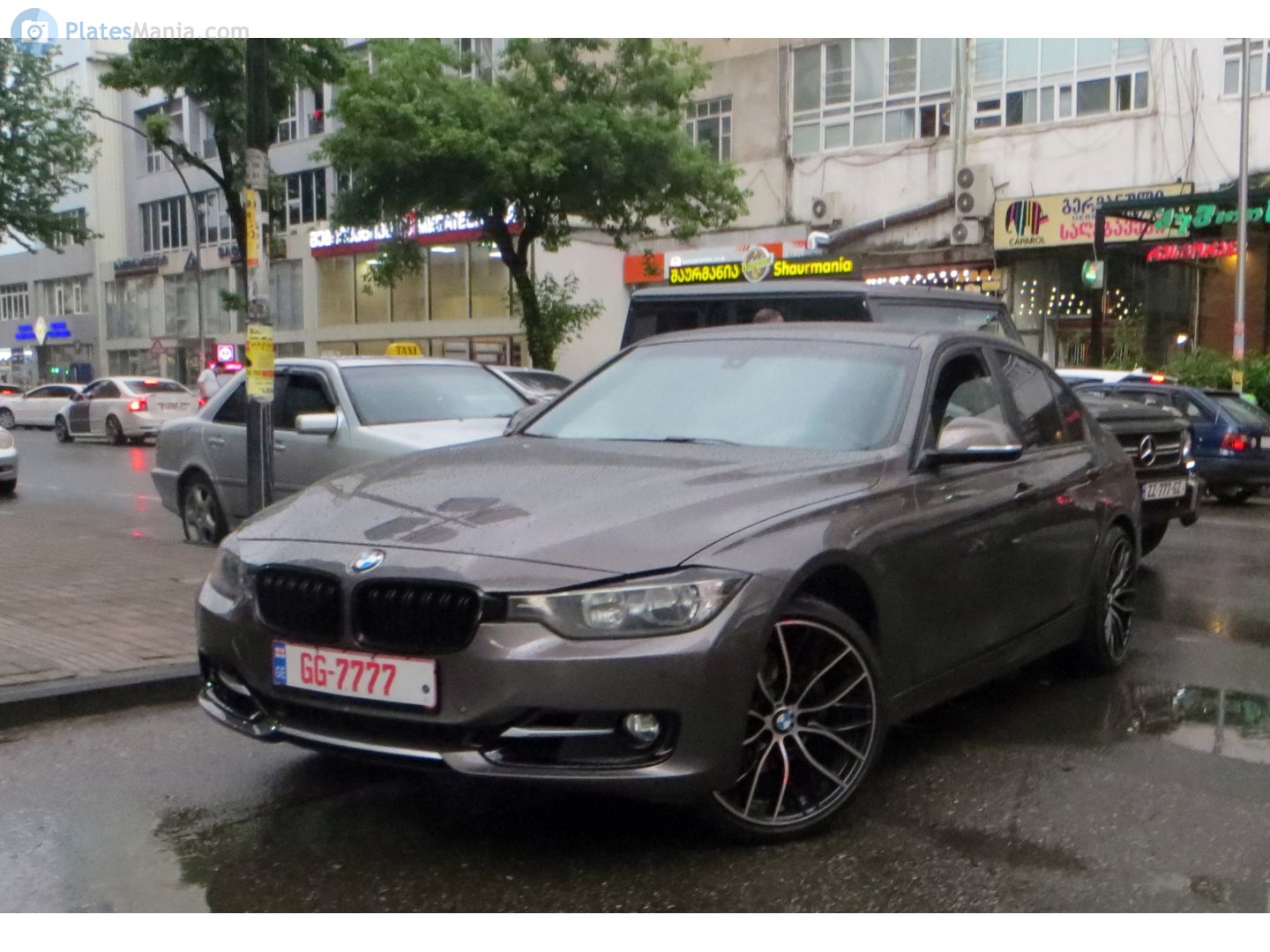 GG-7777, BMW 3 Series 6th gen Sedan (F30/F35), 2011–2019