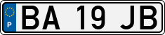 License plate of Portugal, Regular plates