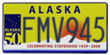 Alaska, Specialty plates (ABC123)