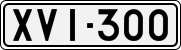 License plate of Finland, Cars