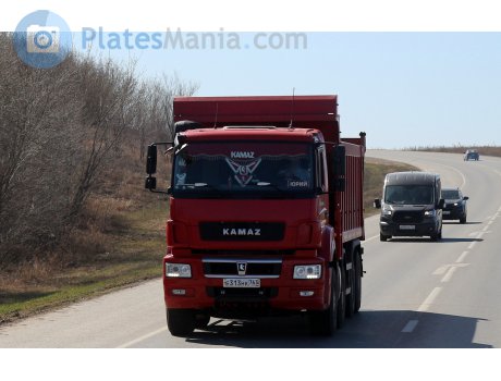 е313нк763, KamAZ 6520