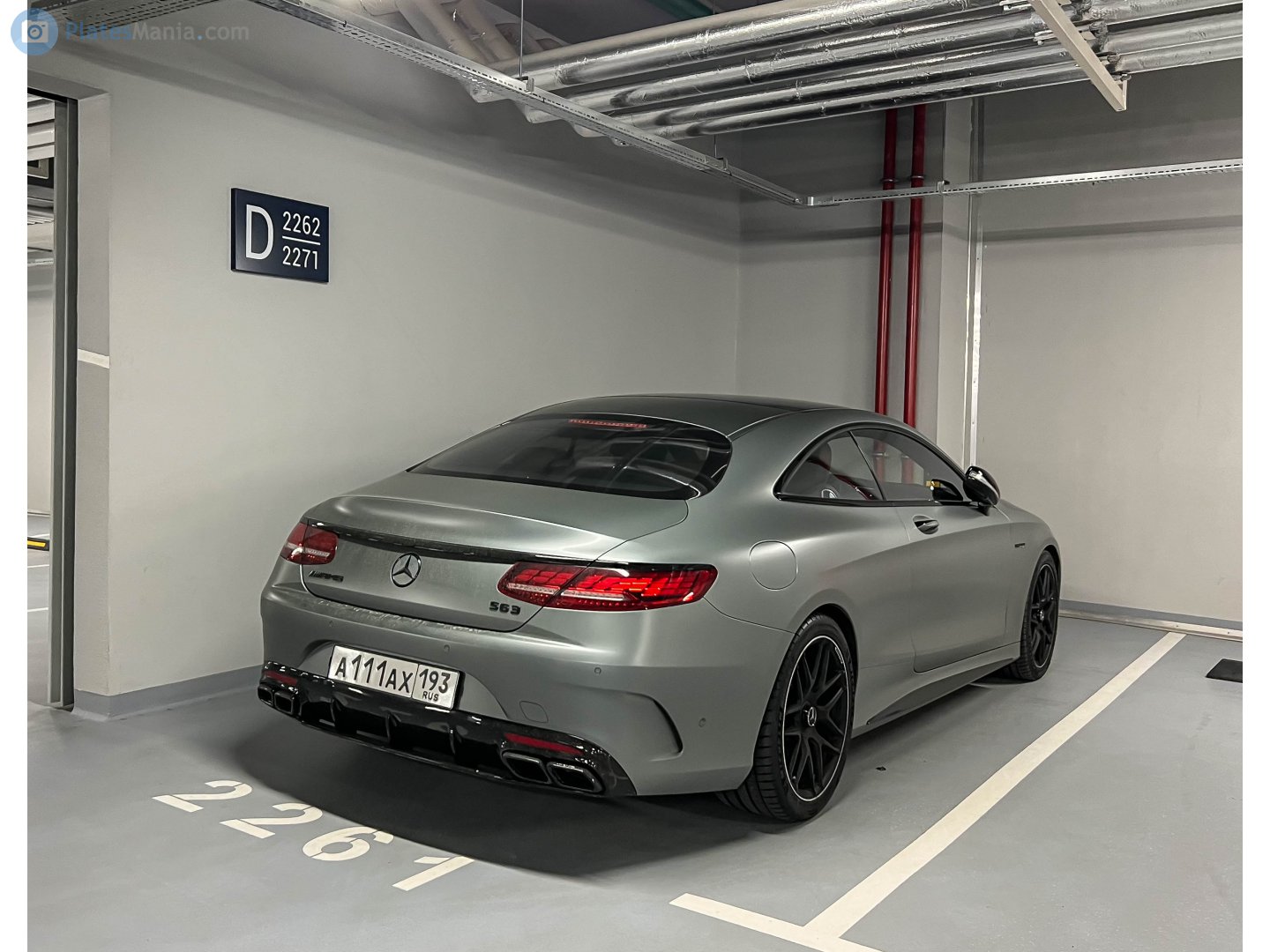 а 111 ах 193, Mercedes-Benz S-Klasse 8th gen Coupé (С217), 2014­–2020