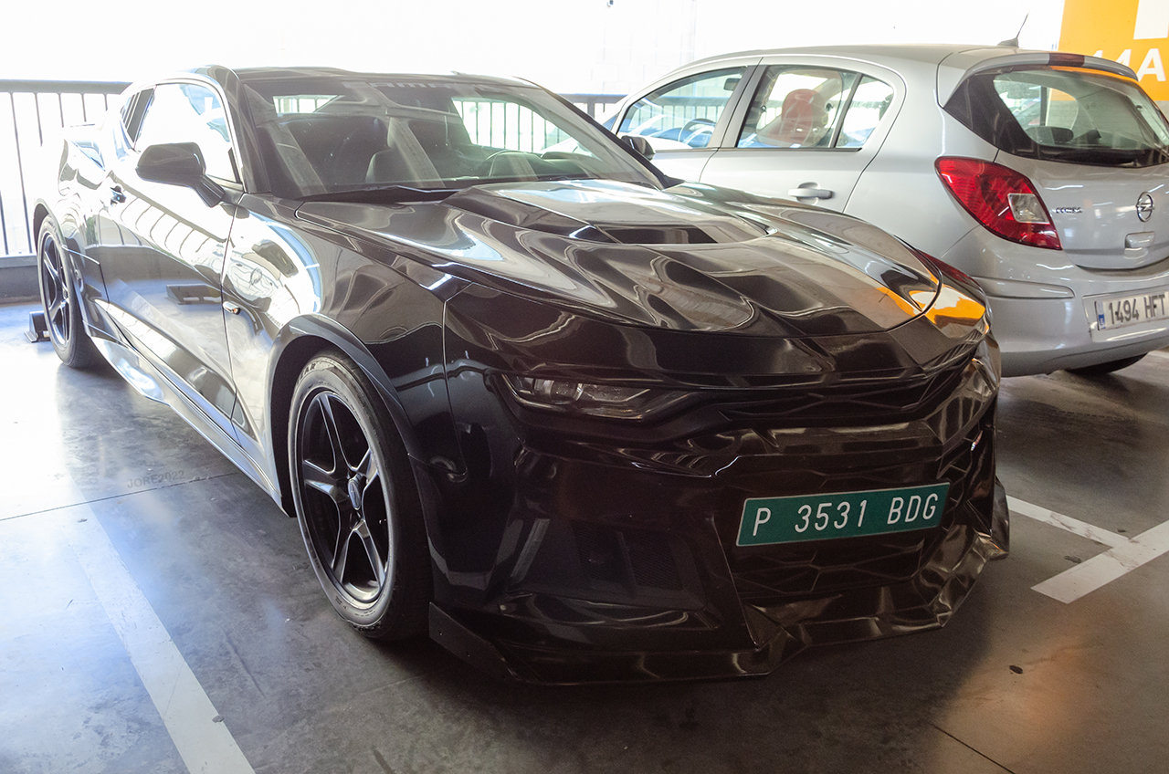 P 3531 BDG, Chevrolet Camaro 6th gen Coupé (Alpha I), facelift, 2018–2024