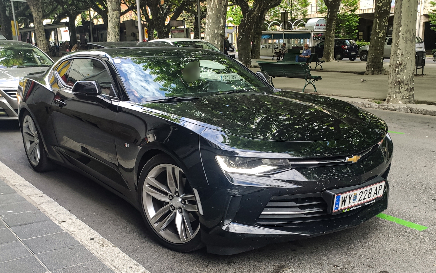 WY 228 AP, Chevrolet Camaro 6th gen Coupé (Alpha I), 2015–2018