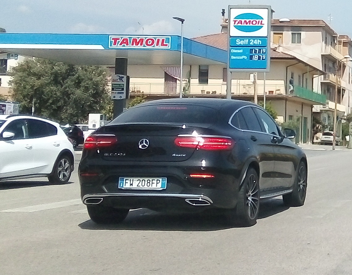 FW 208 FP, Mercedes-Benz GLC-Klasse 1st gen Coupé (C253), 2016–2019