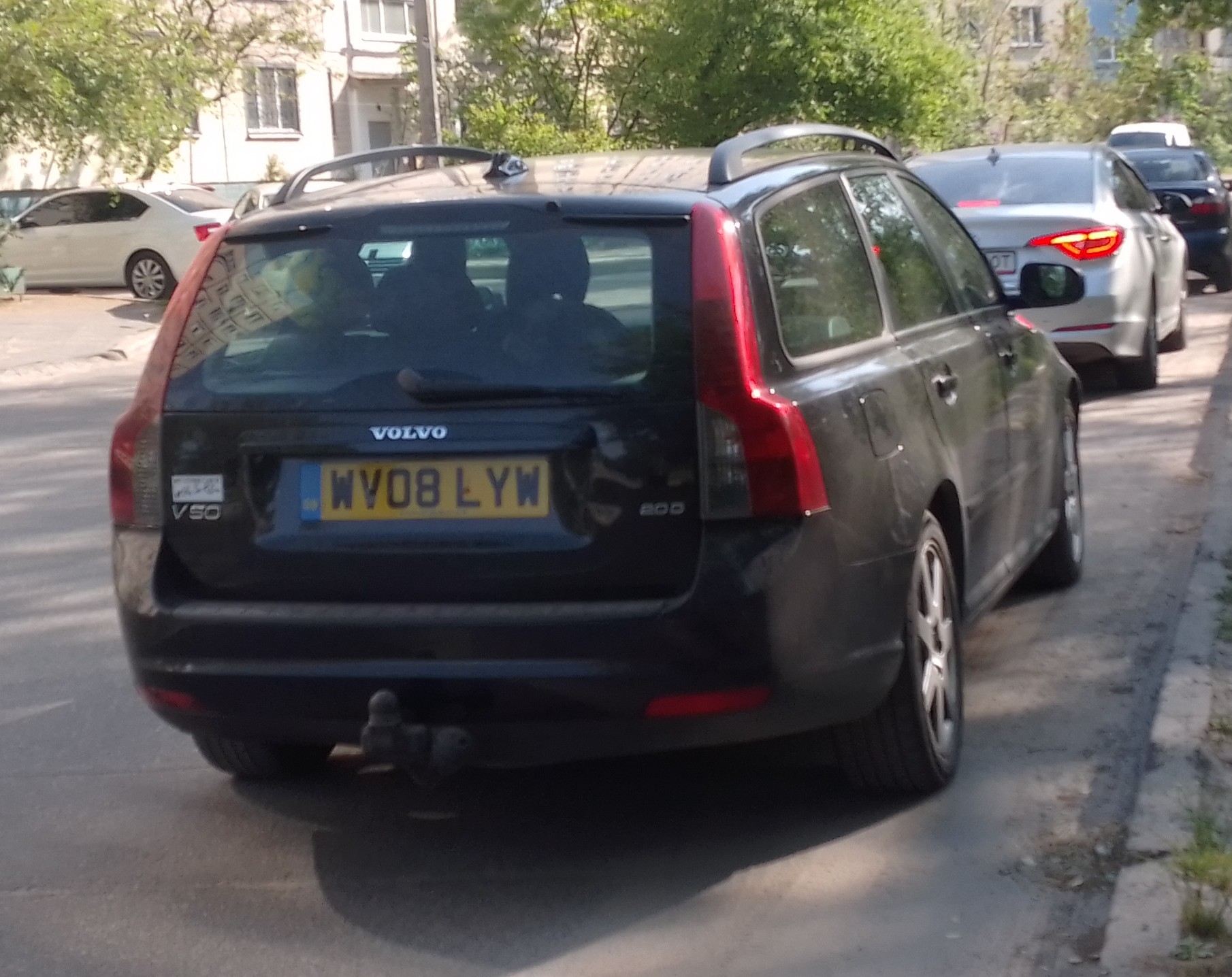 WV08LYW, Volvo V50 1st gen (545), facelift, 2007–2012