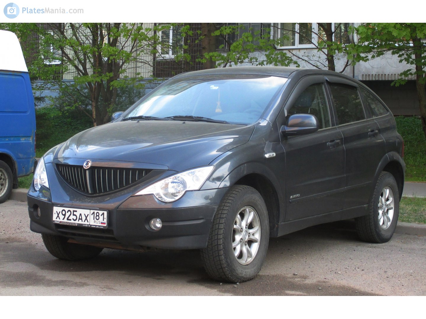 х 925 ах 181, SsangYong (KGM) Actyon 1st gen SUV (CJ; С100), 2005­–2010