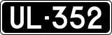 License plate of Finland, Oldtimers