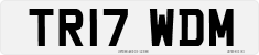 License plate of the United Kingdom, 2001 year system