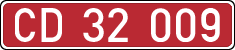 License plates of Spain, Diplomatic
