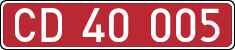 License plates of Spain, Diplomatic
