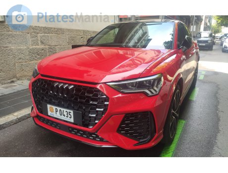 P 0435, Audi RS Q3