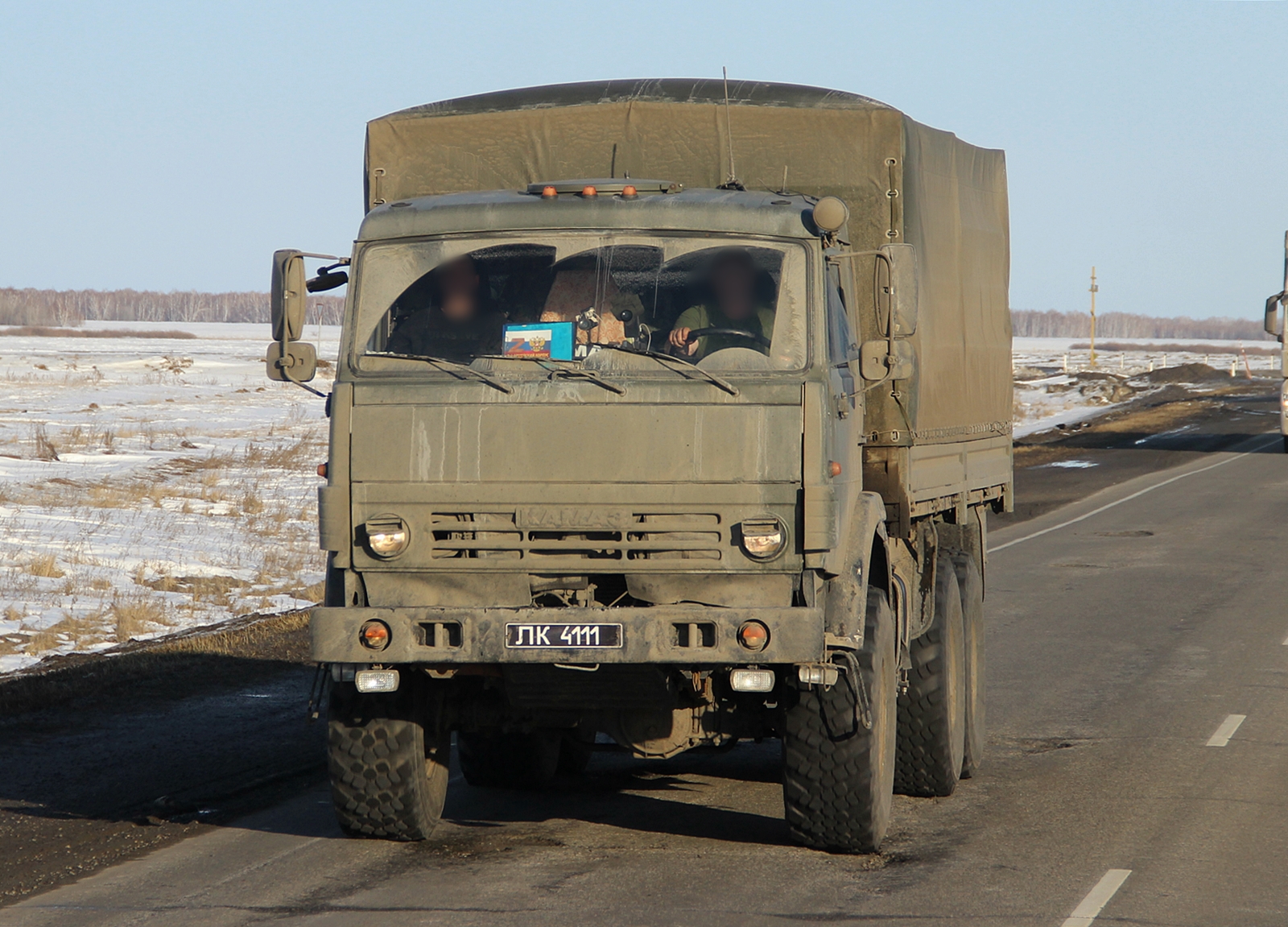 ЛК 4111, KamAZ 5350 53501 Мустанг (Mustang), 2007–