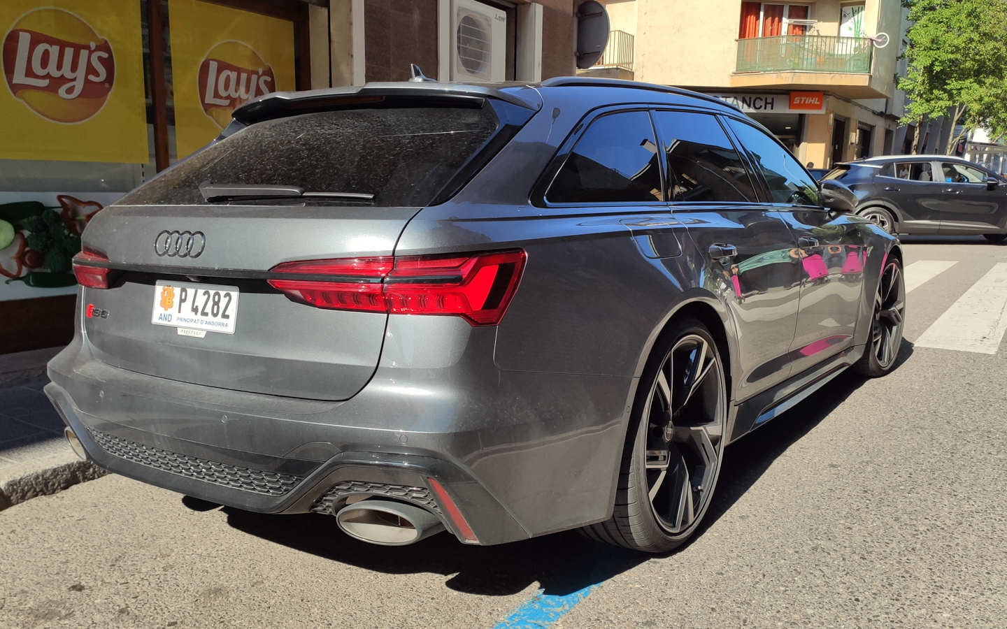 P 4282, Audi RS6 4th gen (C8/4K5), 2019–