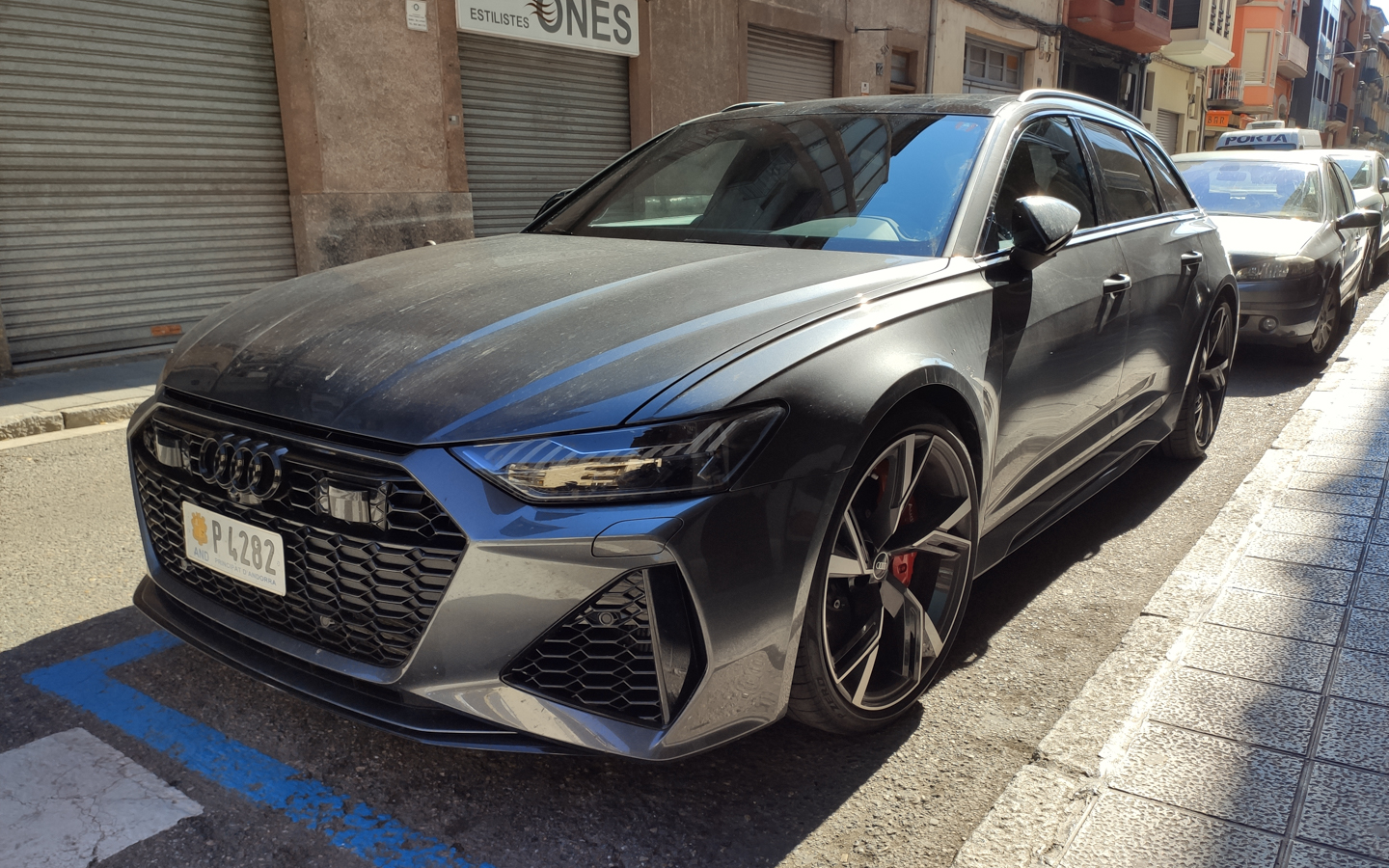 P 4282, Audi RS6 4th gen (C8/4K5), 2019–