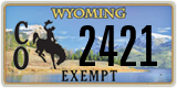 Wyoming, Exempt (1234)