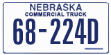 Nebraska, Non-passenger (12-XXXXX)