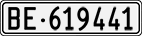 License plate of Switzerland, Cars