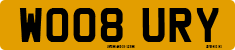 License plate of the United Kingdom, 2001 year system