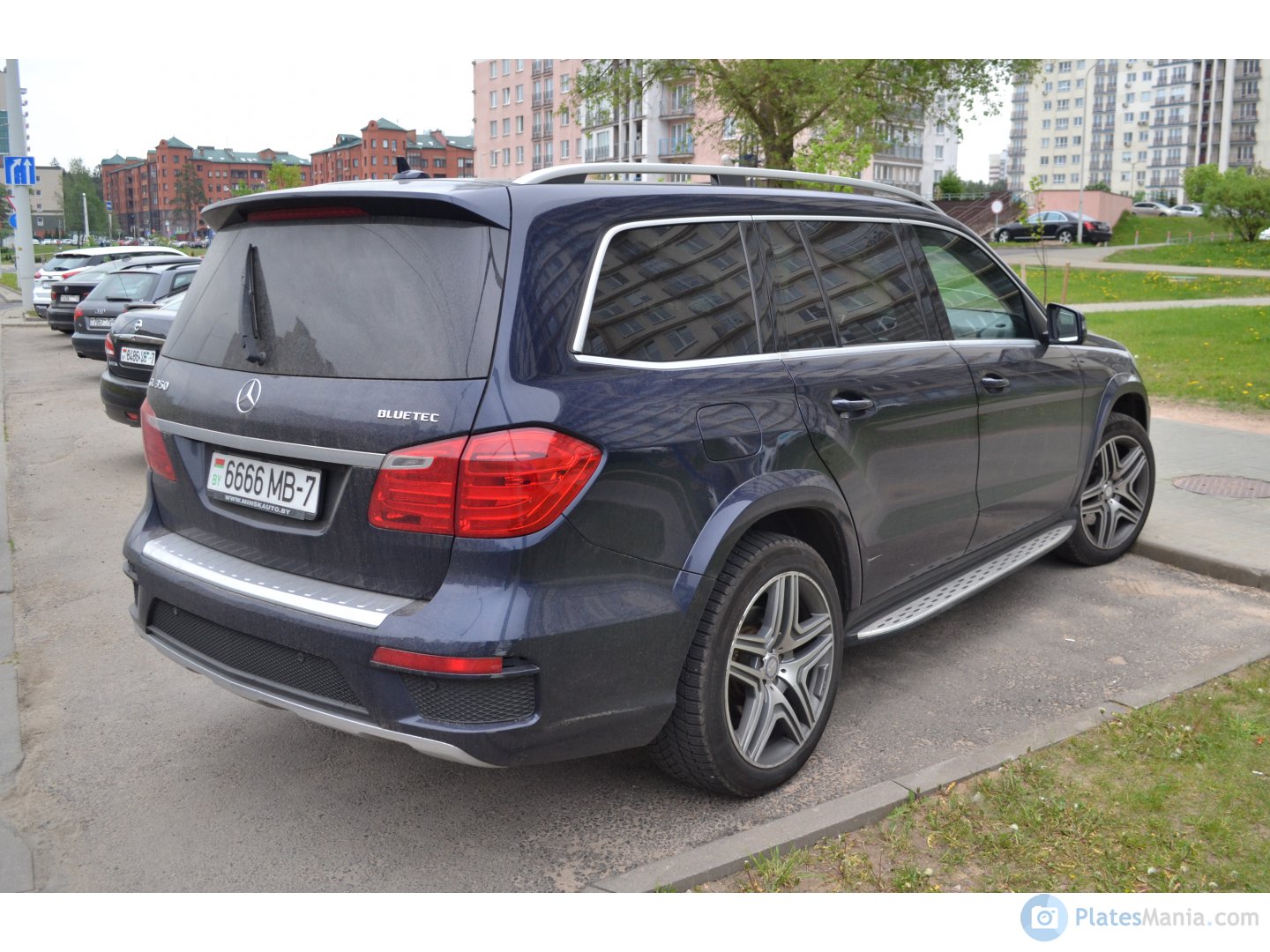 6666 MB-7, Mercedes-Benz GL-Klasse 2nd gen (X166), 2012–2015