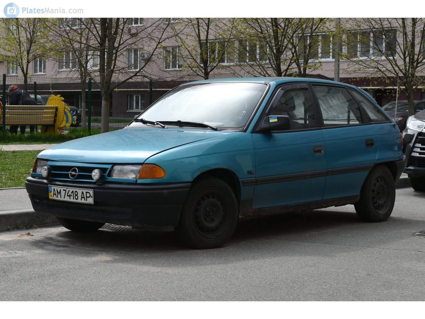 AM 7418 AP, Opel Astra 1st gen 5-door Hatch (F; T92), 1991–1998 (–2002 for Eastern Europe)