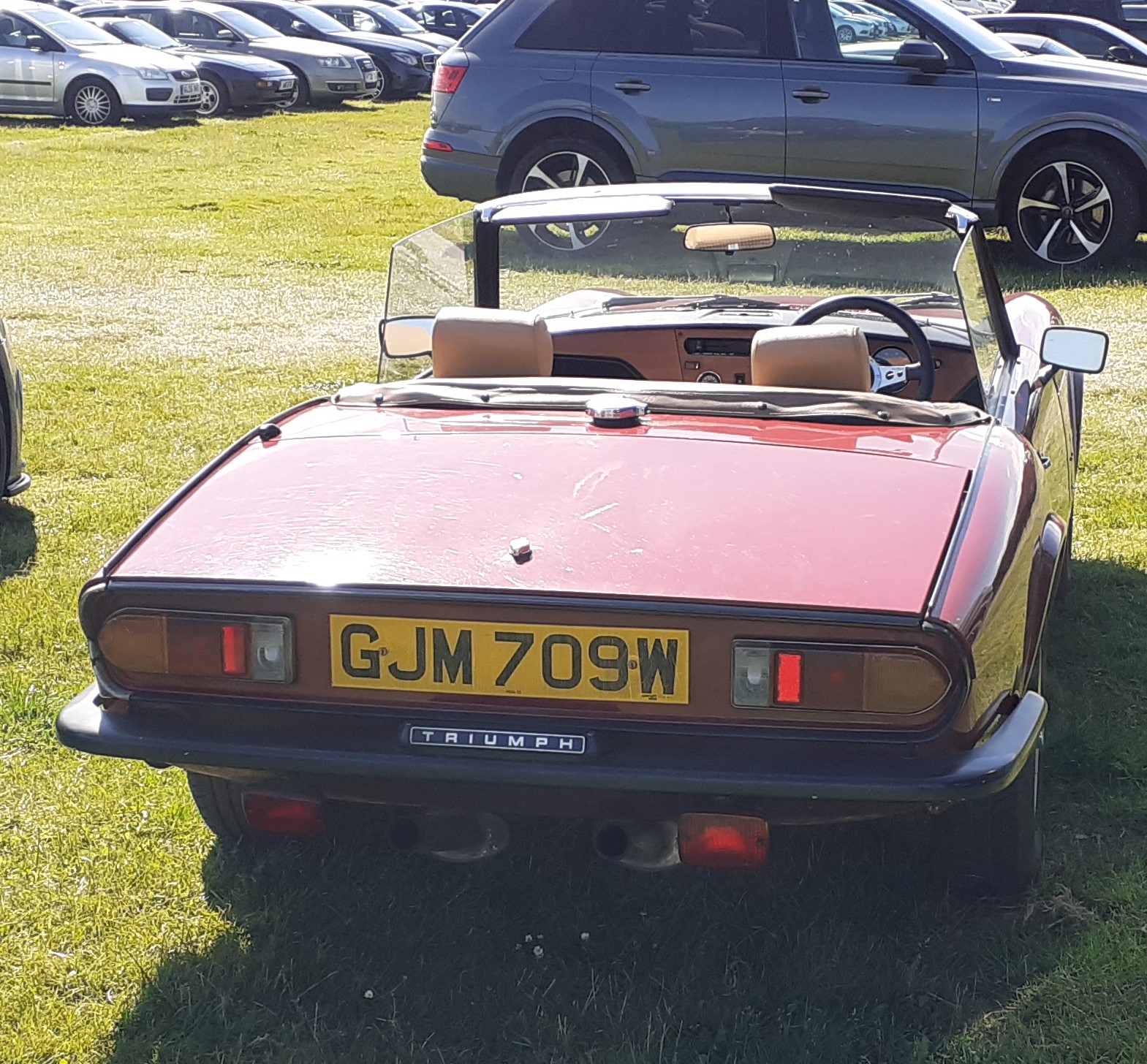 GJM709W, Triumph Spitfire 