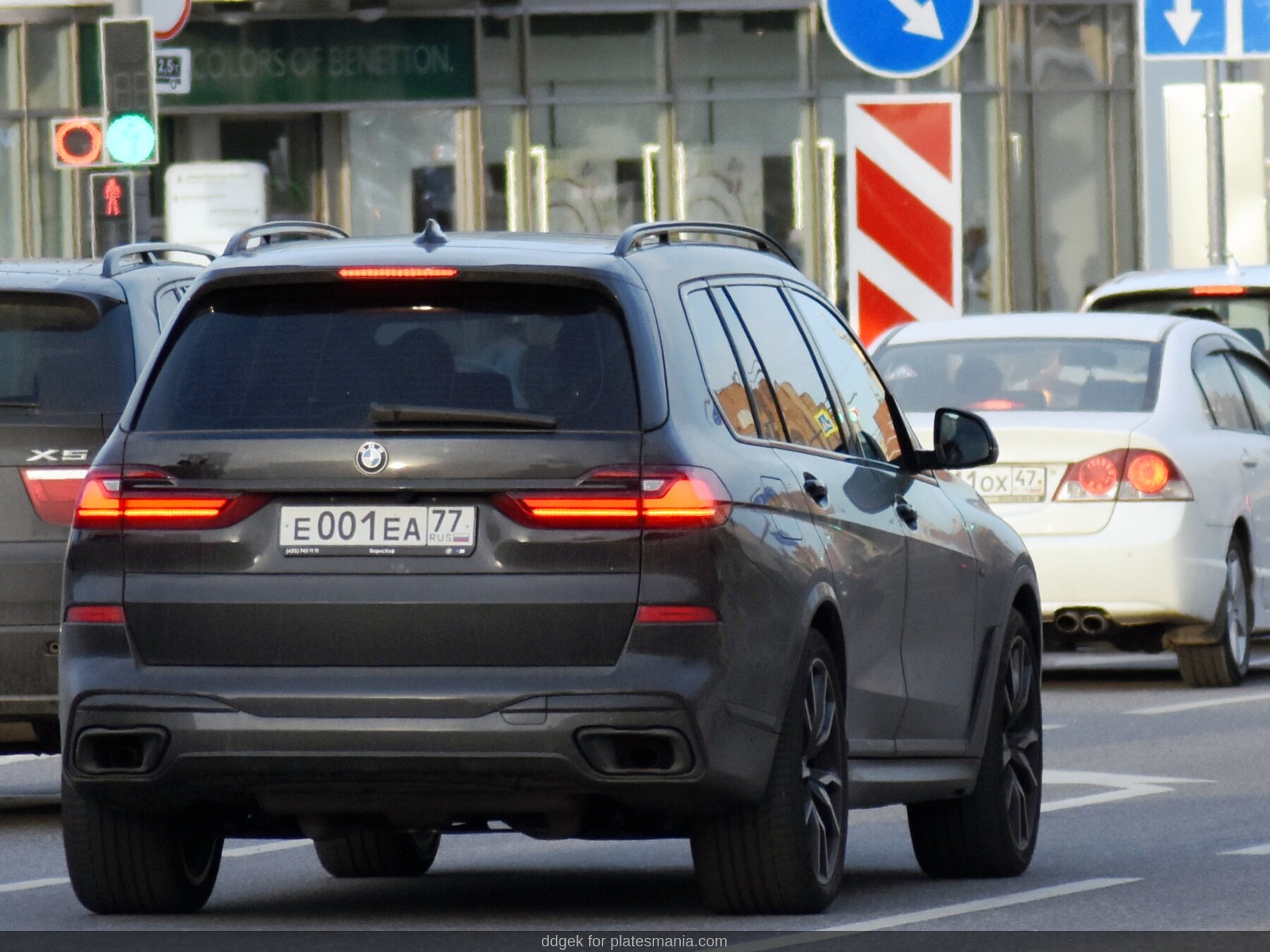 е 001 еа 77, BMW X7 1st gen (G07), 2019–2022