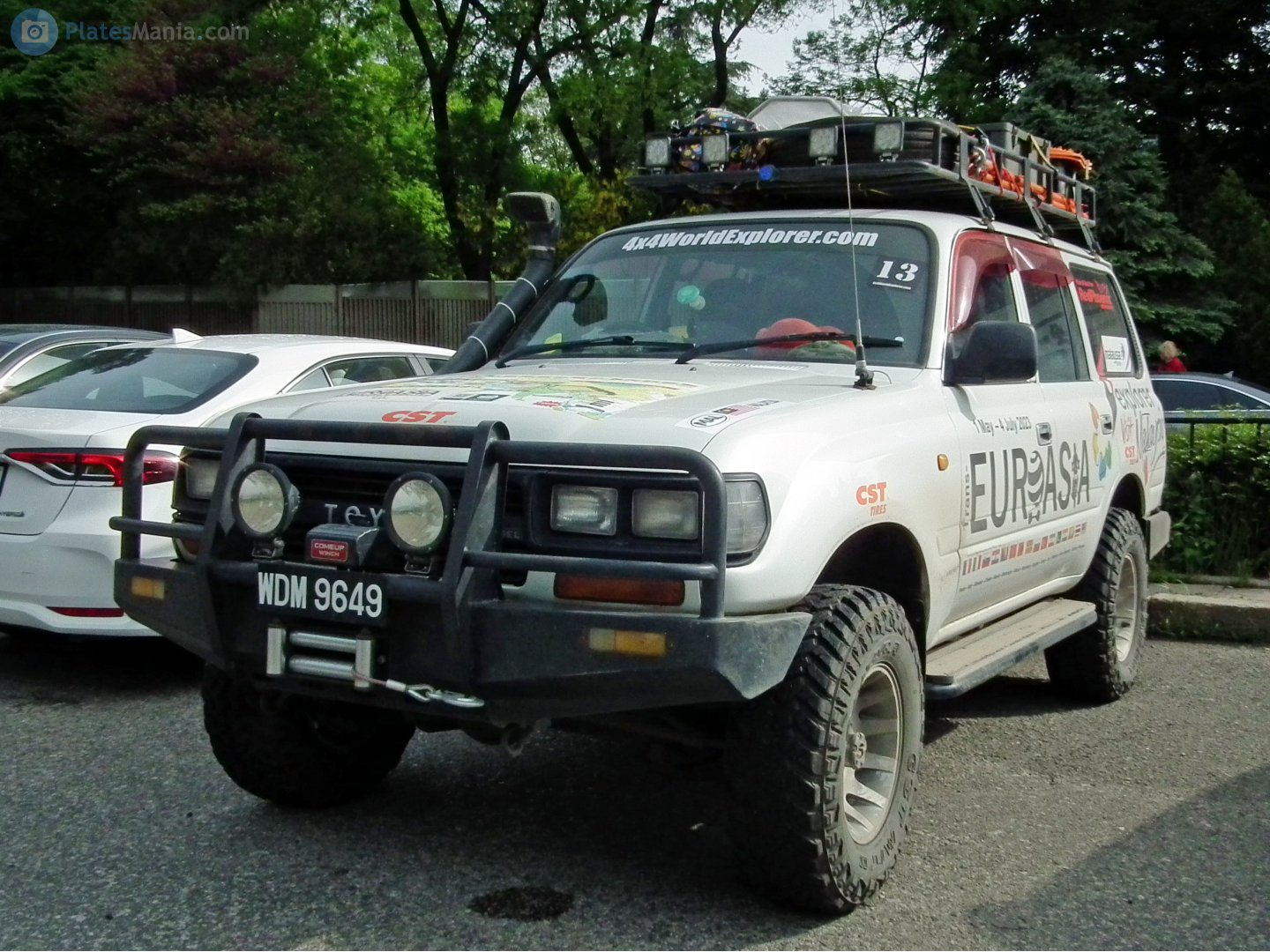WDM 9649, Toyota Land Cruiser 80 (J80), 1989–1997
