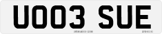 License plate of the United Kingdom, 2001 year system