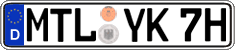 German license plate, Plates for oldtimers (type 
