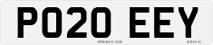 License plate of the United Kingdom, 2001 year system