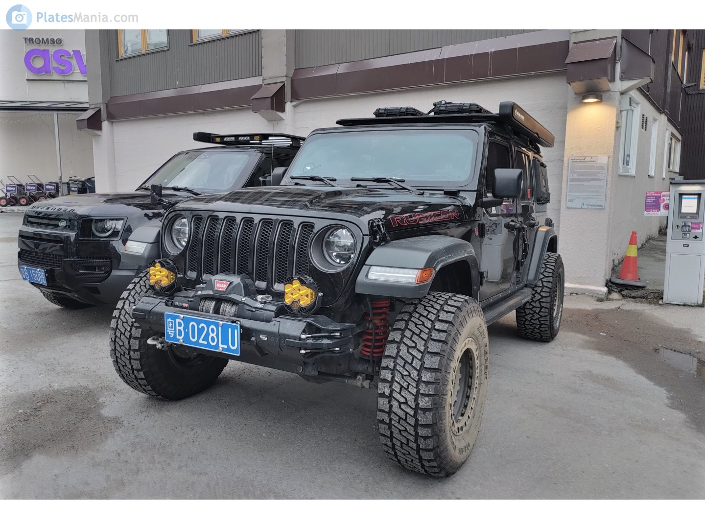 粤B·028LU, Jeep Wrangler 4th gen 5-door SUV (JL), 2018–