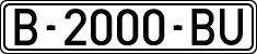 License plates of Spain, 1971 year series