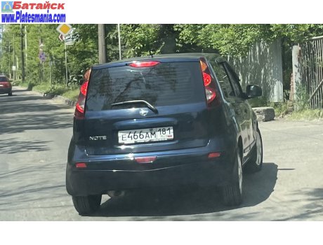 е466ам181, Nissan Note