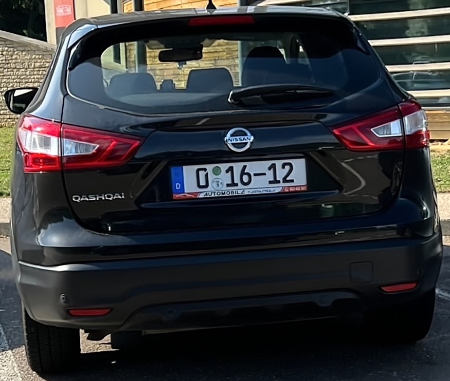 0 16-12, Nissan Qashqai 2nd gen (J11), 2014–2017 (–2019 for others)