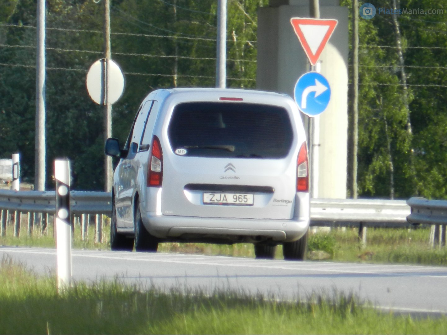 ZJA 965, Citroёn Berlingo 2nd gen Van (B9), 2008–2018 (–2022 for CIS-market)