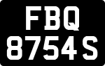 FBQ 8754 S